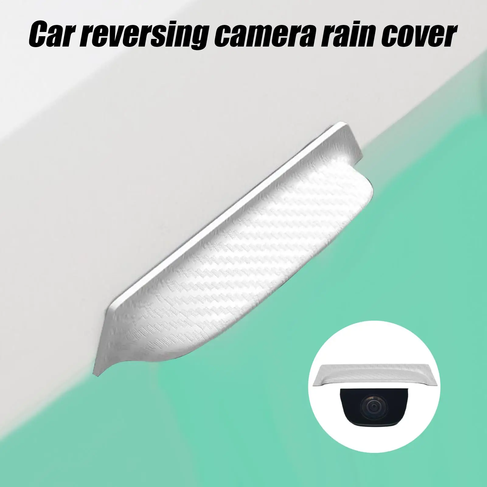 Copertura Antipioggia per Telecamera Posteriore Auto, Protezione Impermeabile e Antipolvere per SUV, Camion, Camper, Bici, Rimorchio, Sicurezza Auto, Guida all'Aperto - Image 3