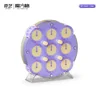 New QiYi Clock Purple Blue Released QiYi MAGIC CLOCK Racing Full Magnetic Positioning Professional Competition Puzzle Toy 5