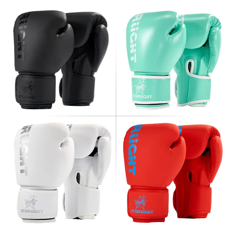 8/10/12/14/16oz Boxing Gloves Professional Adult Sanda Muay Thai Fighting Gloves Men and Women Training Sandbag Free Fight MMA 6