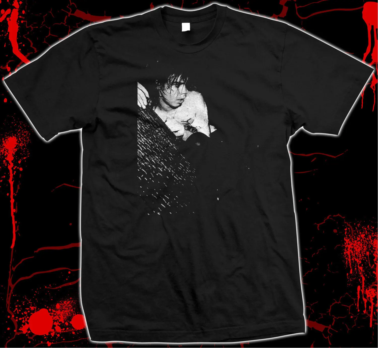 Nick Cave Birthday Party The Bad Seeds Schermato A Mano