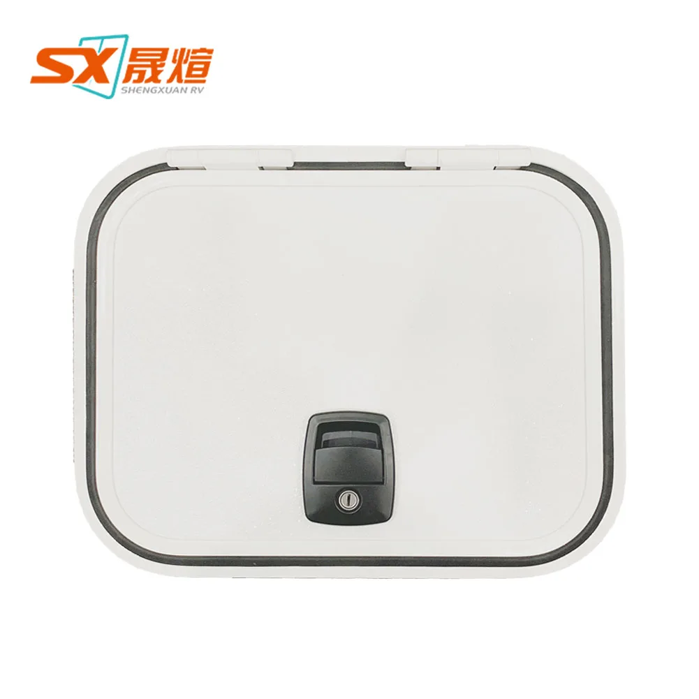 

Hot sale SHENGXUAN SX-4R90 700*300mm high quality RV Trailer Camper Luggage Doors