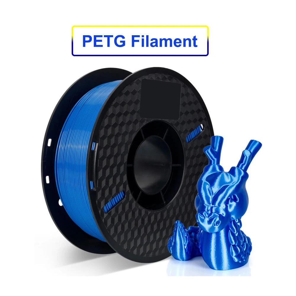 

Top Quality 1KG PETG PLA Filament 1.75mm 2.2lbs FDM 3D Printer Material Degradable Eco-friendly Plastic PLA 3D Printing Material