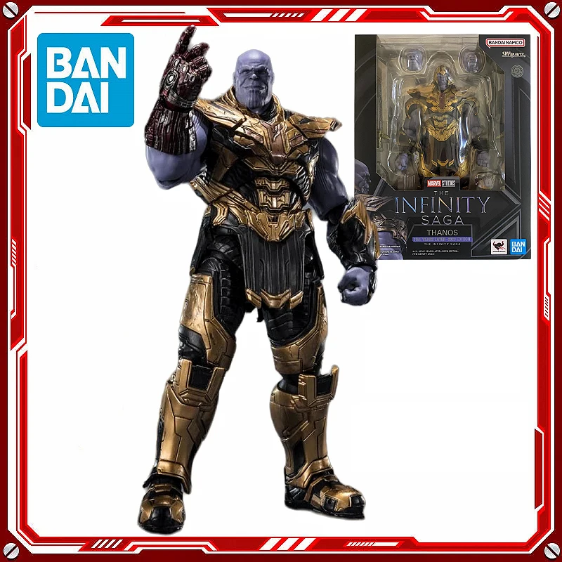 

Bandai Shf Thanos Avengers 4 Endgame Joint Movable Doll Hand Model Statue Ornament Collection Decorative Toy Gift