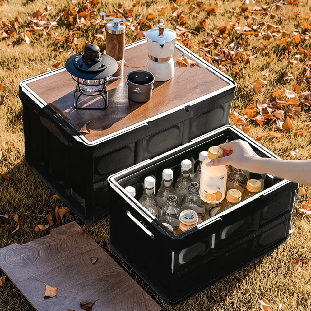 Hand-Held Draw-Out Folding Storage Box For Outdoor Camping Vehicle Use Large-Capacity Toy Storage Box 1PC storage box