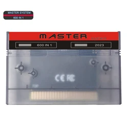 Master system game box 600 in 1 is suitable for USA EUR SEGA game console everdrive series