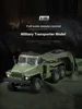 1: 16 Remote-Controlled Transport Vehicle Full Scale Military Ural Trailer Military Card Rc 6-Wheel Drive Remote-Controlled Toy 3