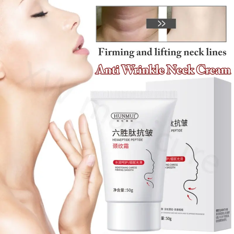 

Whitening Hexapeptide Anti-wrinkle Neck Wrinkle Cream Lifting Firming Fade Neck Wrinkle Massage Niacinamide Neck Cream
