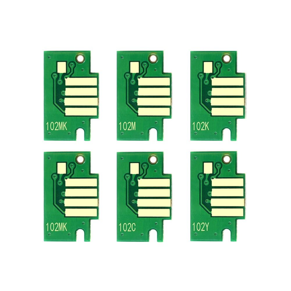 PFI-102 PFI102 Permanent Chips For Canon iPF500 iPF510 iPF600 iPF605 iPF610 iPF700 iPF710 iPF720 Printers