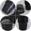 20 Pcs Mini Flower Pots Hydroponic Net Cup Planting Cups Soilless Culture Bucket Nursery Basket Garden Plastic 6