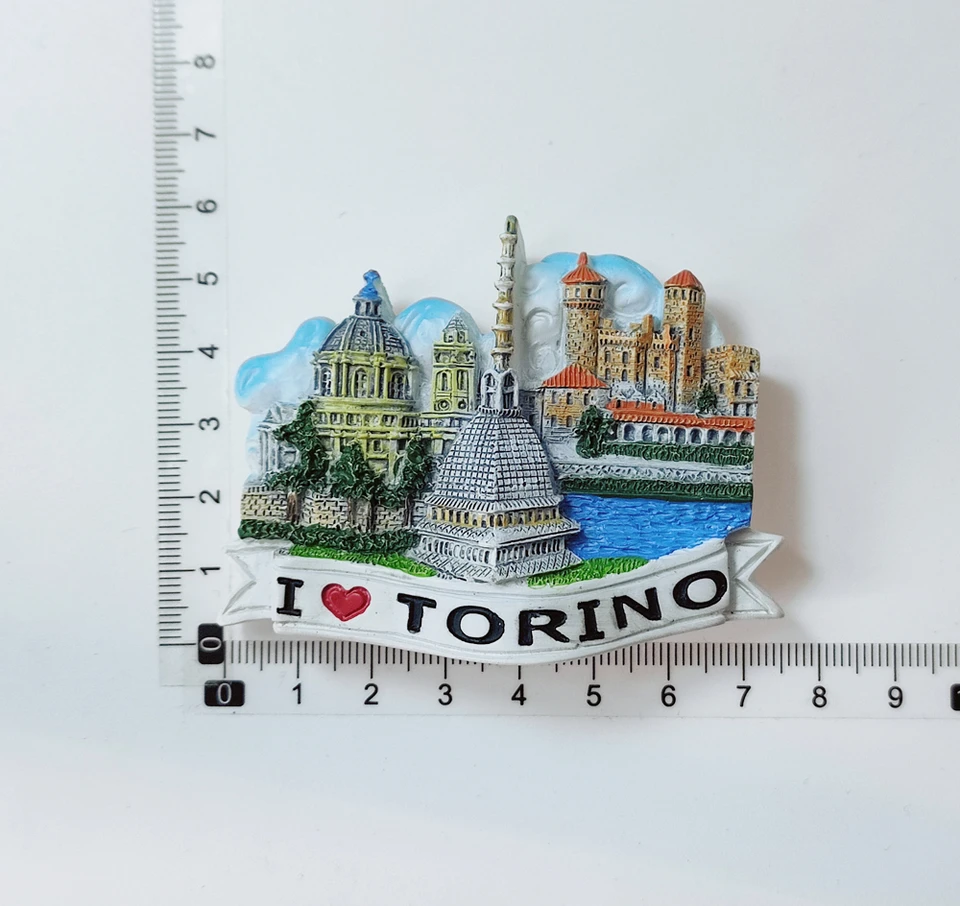 Magnete Frigorifero 3D Nizza Francia, Souvenir Di Viaggio, Decorazione Casa E Cucina, Resina 9x6 Cm