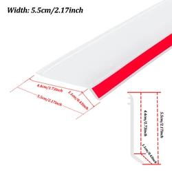 Clear Waterproof Adhesive Seal Strip (Transparent 5.5 cm)
