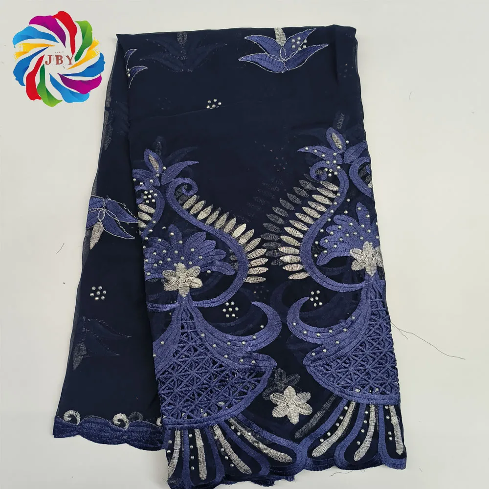 Neue Stil Afrikanischen Muslimischen Headite Chiffon Bestickt Schal 220*110 cm Dubai Kopftuch Schal Islamischen Ramadan Hijab Gebet schal – Detail 33