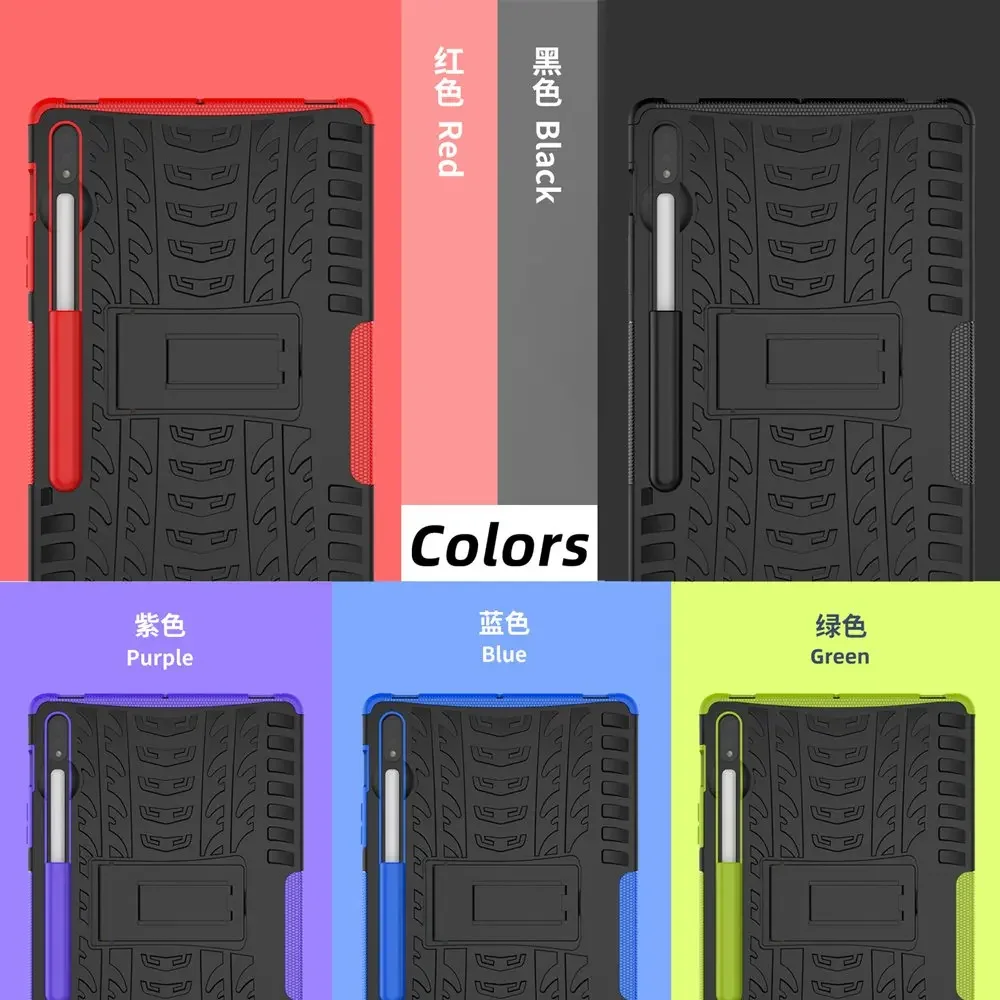 Durable TPU+PC Tablet Stand Armor Cover and Case