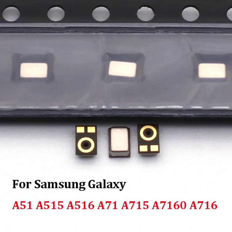 

5 шт. Новый Внутренний микрофон приемник Динамик для Samsung Galaxy A51 A515 A516 A71 A715 A7160 A716 микрофон