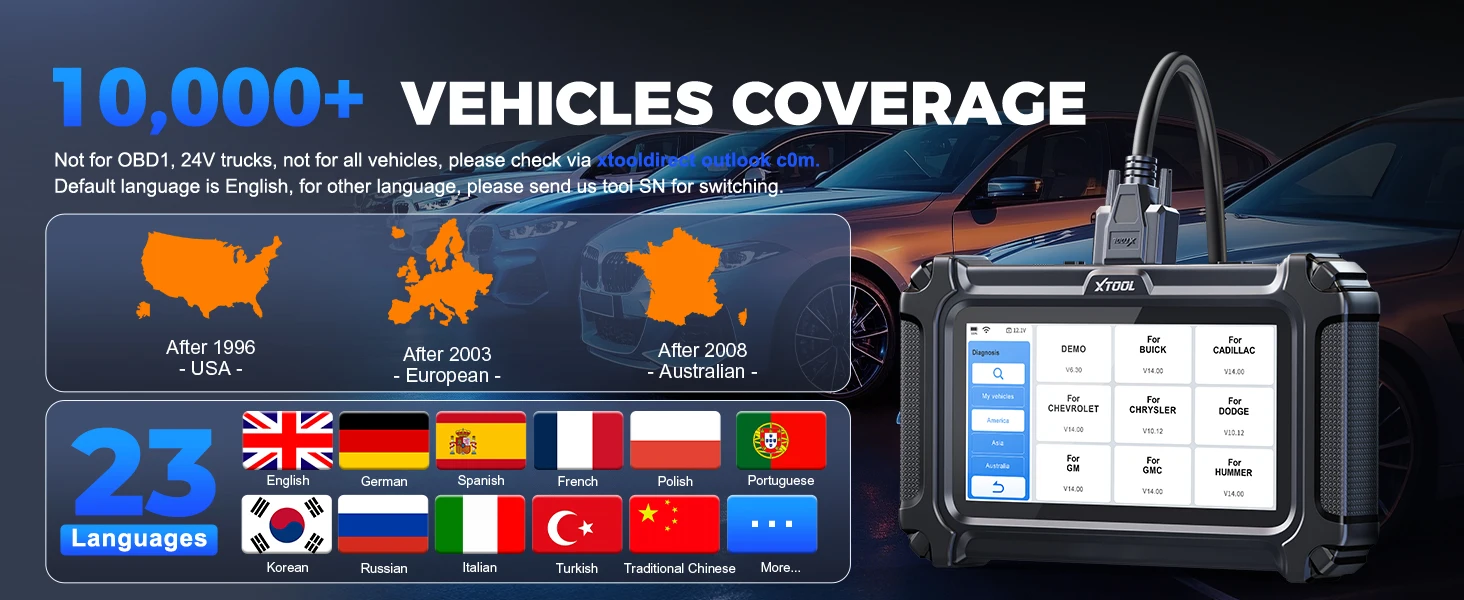 XTOOL D6 Allsystem-Scanner Vollständiges OBD2-Kfz-Diagnosegerät mit 15 Resets FCA CAN FD Auto VIN Live-Daten Lebenslange Kostenlose Updates – Detail 11
