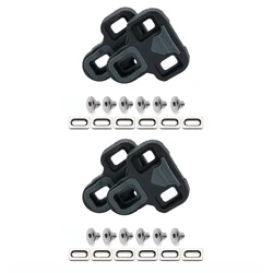 Enhanced Product Title:  
Premium Road Cycling Cleats with 4.5° Float - Self - Locking Pedal Accessories (2 Set)