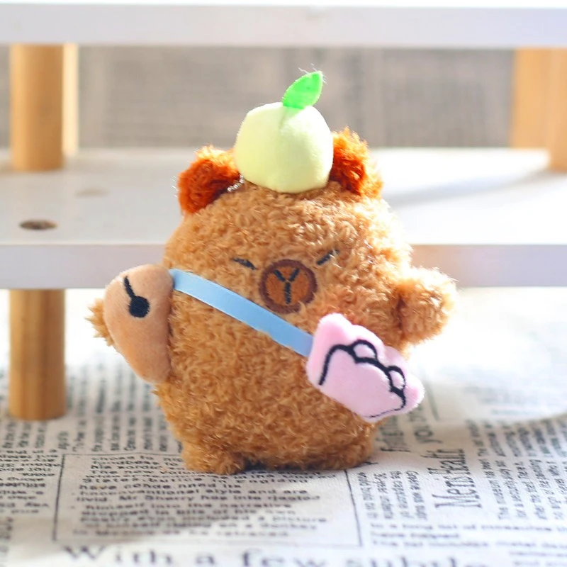 Soft Plush Monkey Keychain Doll for Kids Girls