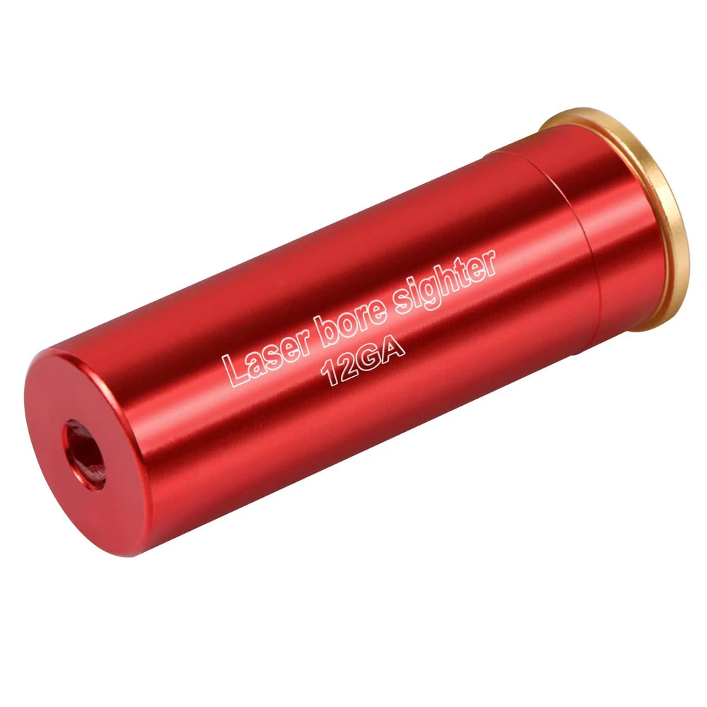 Laser Sight Red Dot Laser Sight Laser Bore Sight Red Laser Bore Sighter Training Bullet Boresighter 9mm 12GA 20GA .223 .308 7.62x39 .308 6.5GRE Sight for Hunting Shooting