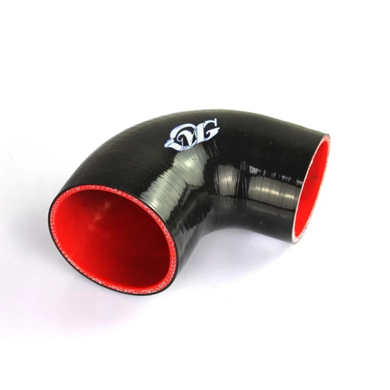 90 Degree Elbow Silicone Hose 51/57/60/63/70/76mm 3" 2.75" 2.5" 2.25" 2" Intercooler Turbo Intake Pipe Coupler Black hose