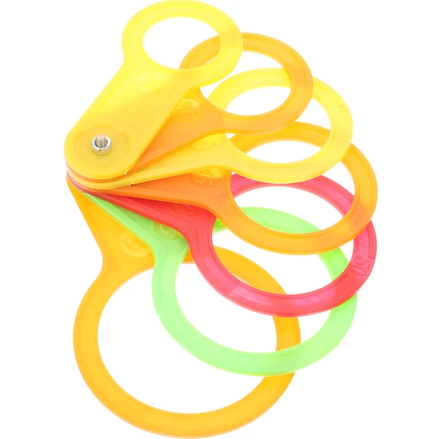 Gyümölcsmérés Vonalzó Átmérőjű Öllövények Műanyag Deszkás Mérő Mérőmérők Citrusgyűrűkkel Féknyereg - Image 5