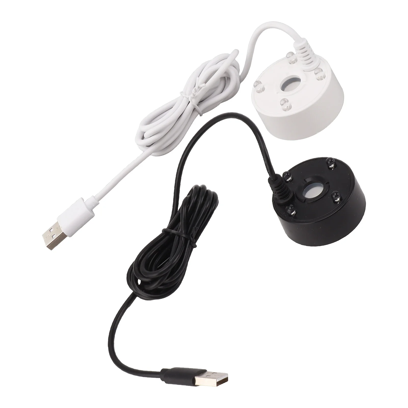 Mist Maker Fogger USB Colorful LED Lights 5V Sound Fountain Atomizer for Pond Rockery Fish Sink atomizing sprayer water sprayer