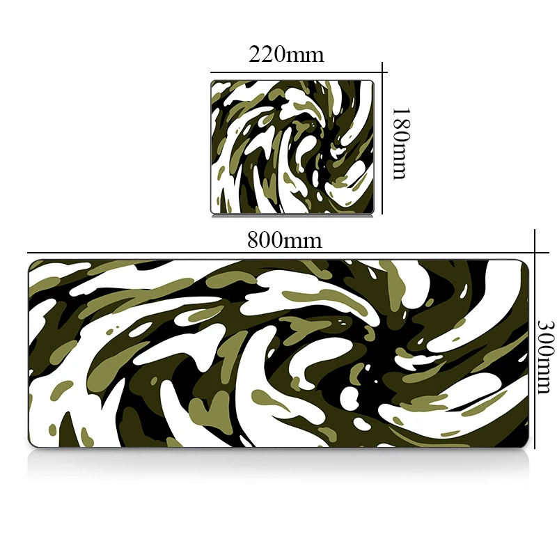 Strata Liquid Art-alfombrilla de ratón para ordenador portátil, alfombrilla para teclado y ratón de Anime Xxl, alfombrilla grande para ratón, teclados, decoración de escritorio para jugadores.