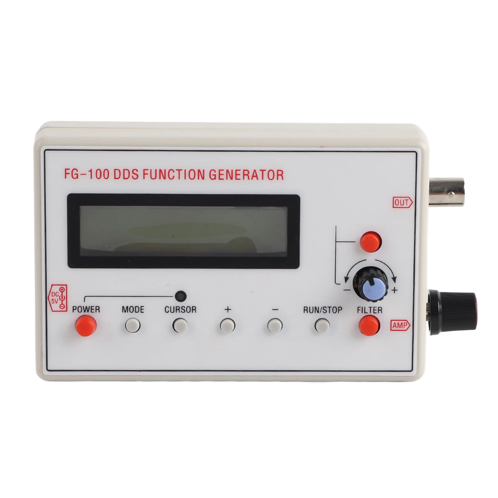 FG‑100 DDS Function Generator Frequency Counter 1HZ‑500KHz Source Generator Module Sine+Square++Sawtooth Waveform