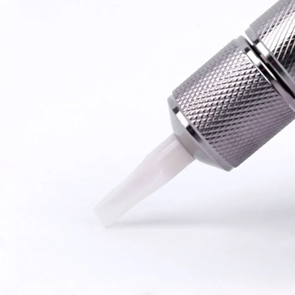 100Pcs Sterile Assorted Tattoo Tips Kit Disposable White Plastic Nozzles Needle Tube RT DT FT OF Tattoo Gun Grip Accessories
