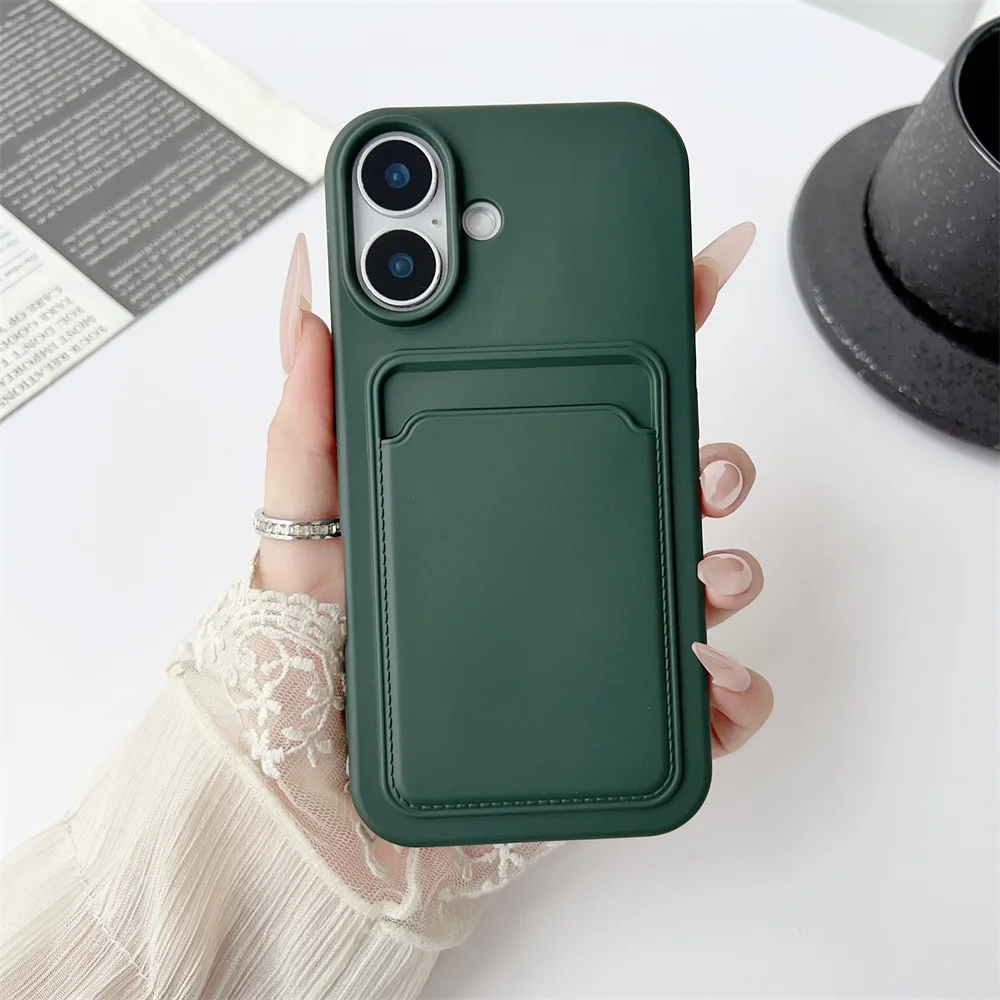 ตัวเลือกสินค้า เคสใส่บัตรกันกระแทก สำหรับ iPhone 17 Pro Max