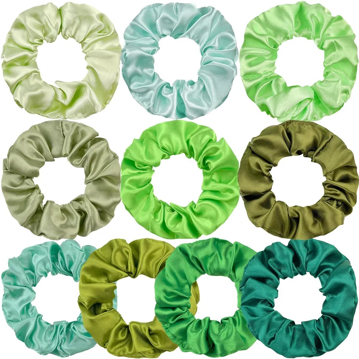 DesignB London - Elastico Per Capelli Grande Lilla In Raso - Foto 4