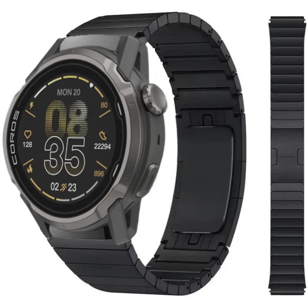 Premium 22mm Stainless Steel Metal Strap Bracelet