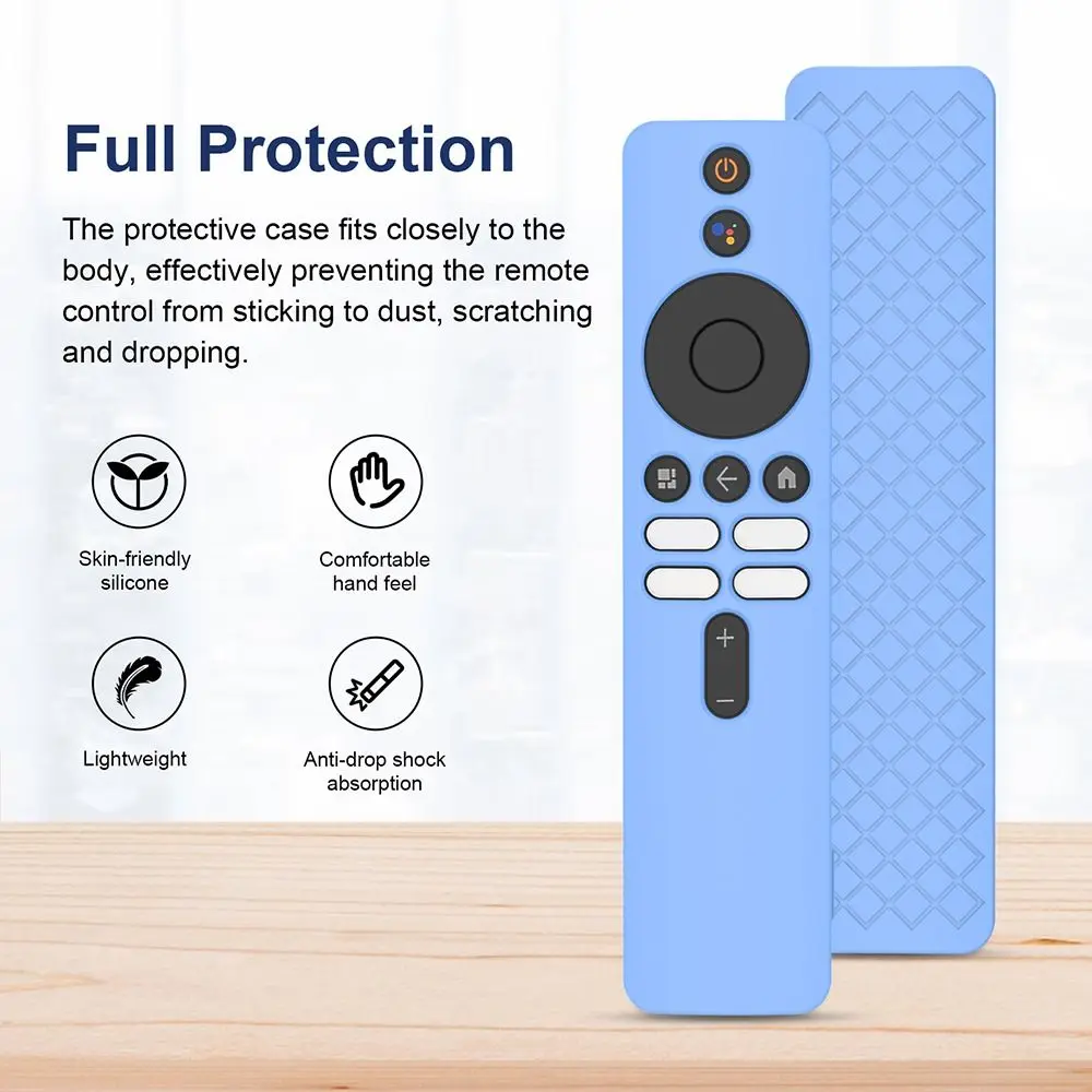 Description Picture 2 of itemProtective Case Remote Control Case Silicone Shockproof TV Remote Cover Plain Color TV Stick Cover for Iconic Brand TV Box S (2nd Gen)