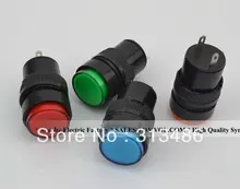  16mm mounting size Indicator light, blue,green,red,yellow pilot lamp 