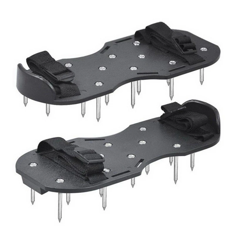 

1 Pair Of Garden Grass Scarifying Shoes 4.2CM Lawn Spikes Scarifying Shoes Self-Leveling Epoxy Tools Durable