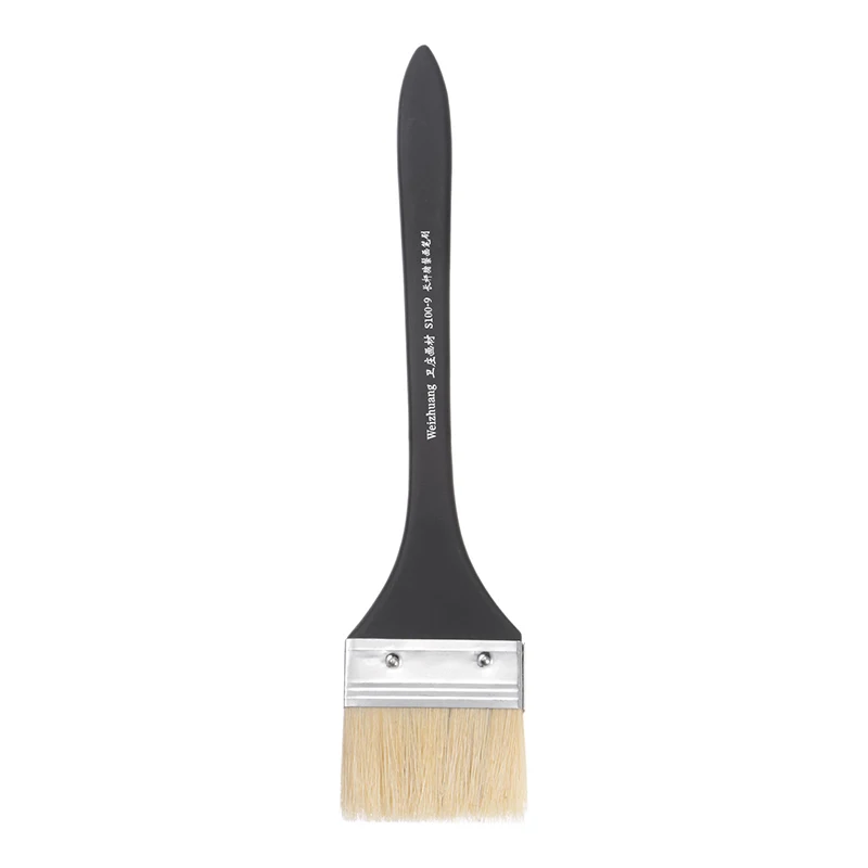 Paint Brushes Natural Bristle Small Paint Brush with Wood Handle for Stains Wall Door Cabinets Furniture