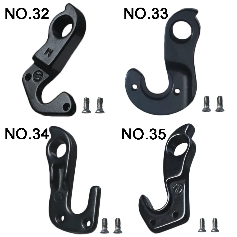 1pc Universal Alloy MTB Road Bike Rear Derailleur Hanger Racing Cycling Mountain Bicycle Frame Rear Gear Tail Hook Adaptor Parts