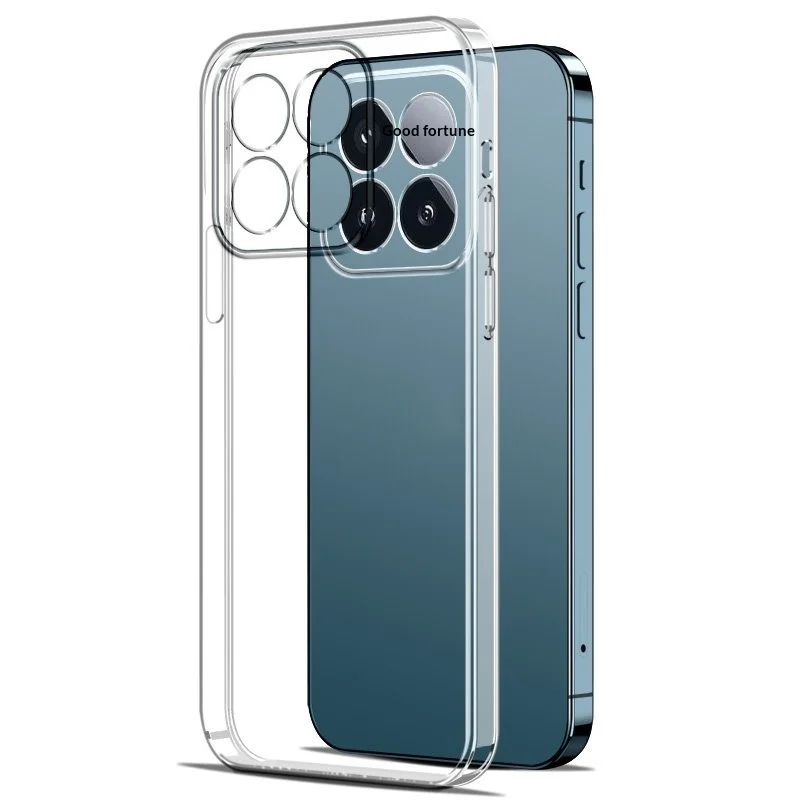 Durable Slim Transparent Shockproof Phone Case - Clear Flexible TPU Cover