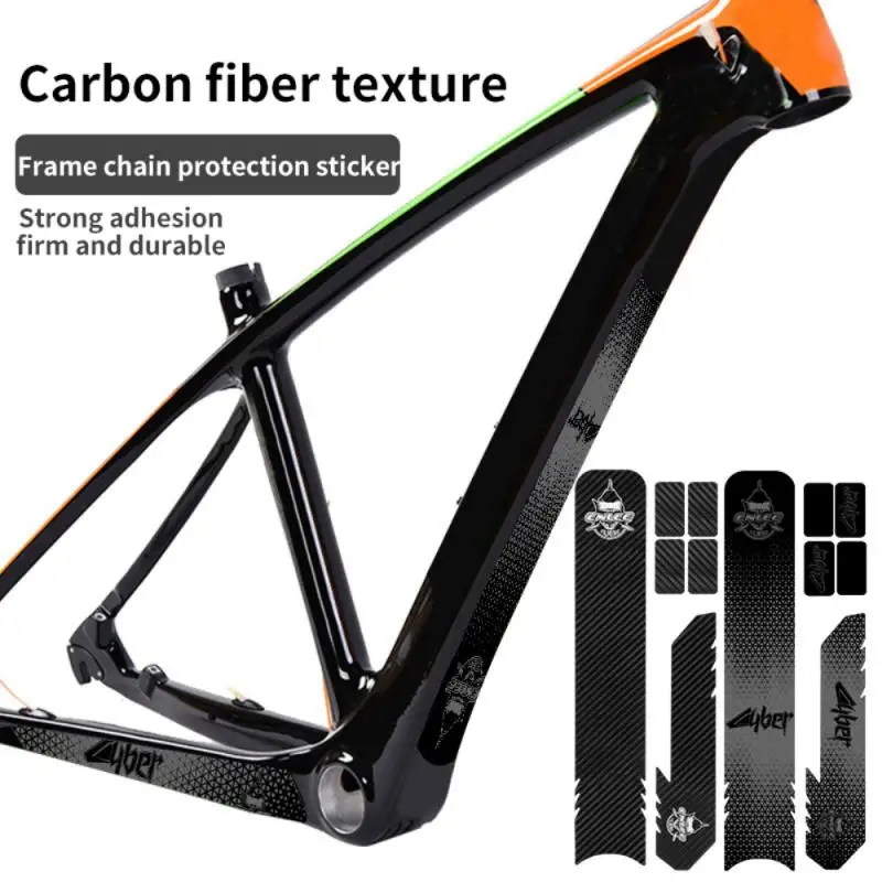 ENLEE Bicycle Frame Protection Sticker MTB Road Uard Cover Removable