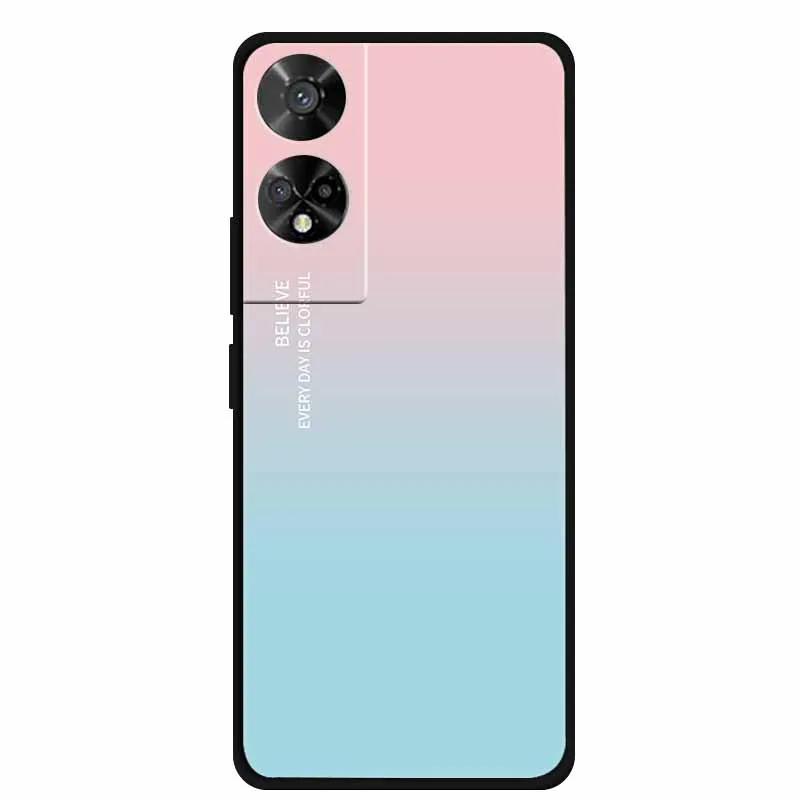 Lovely TPU Soft Silicone Painted Cat Phone Back Cover - 6.78  Coque