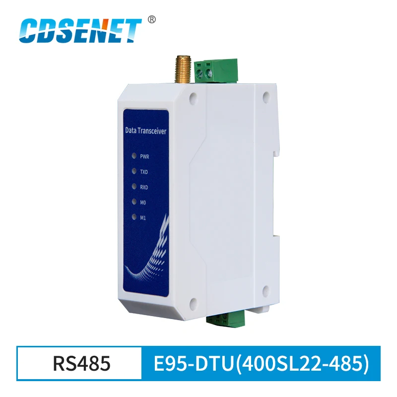 

SX1268 LoRa 433MHz RS485 Modem Modbus Long Range 5km 22dBm Wireless Transceiver Receiver Relay Data Transmission Din-Rail LBT