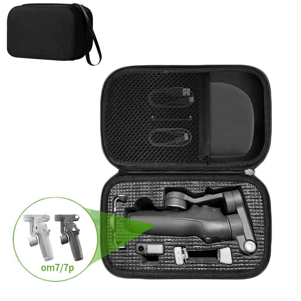 Carrying Case for Dji Osmo Mobile 7P Storage Case Portable Organizer Bag Gimbal Stabilizer Travel Storage Bag Accessories