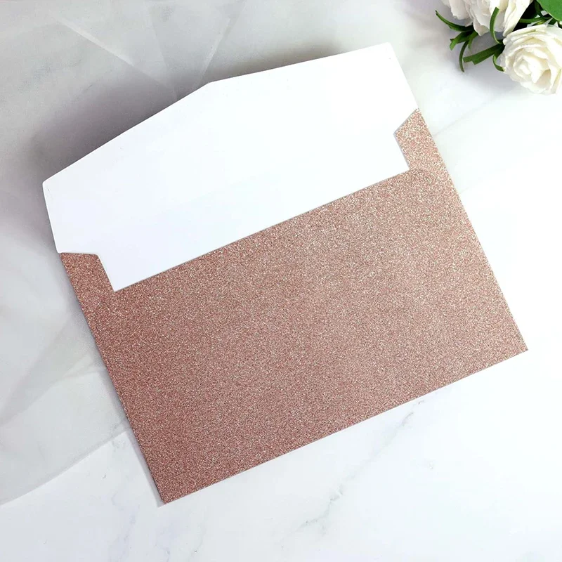 

Business Paper Invitations Giftbox 50pcs/lot Supplies Envelope Letters Envelopes for Message Postcard Stationery Wedding Small