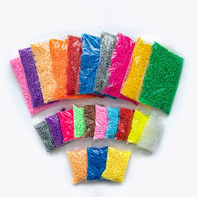 500g Perler 5mm Beads New color Pearly Iron Beads for Kids Hama Beads Diy Puzzles High Quality Handmade Gift Toy 2