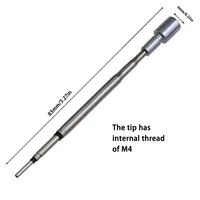 Heat Insert Nut Iron Tip Trimming kit C210/TS21/HS-02B Internal Thread Soldering Iron Tip 3D Print Modify Finishing Tool Brass - Image 2