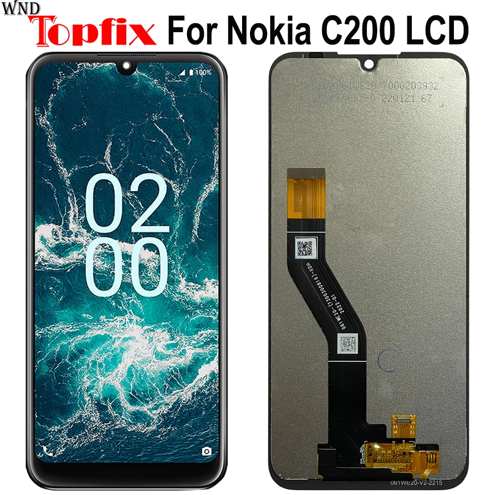 

6.09" For Nokia C200 LCD Display Touch Screen Digiziter Assembly For Nokia C200 LCD Screen Repair Parts