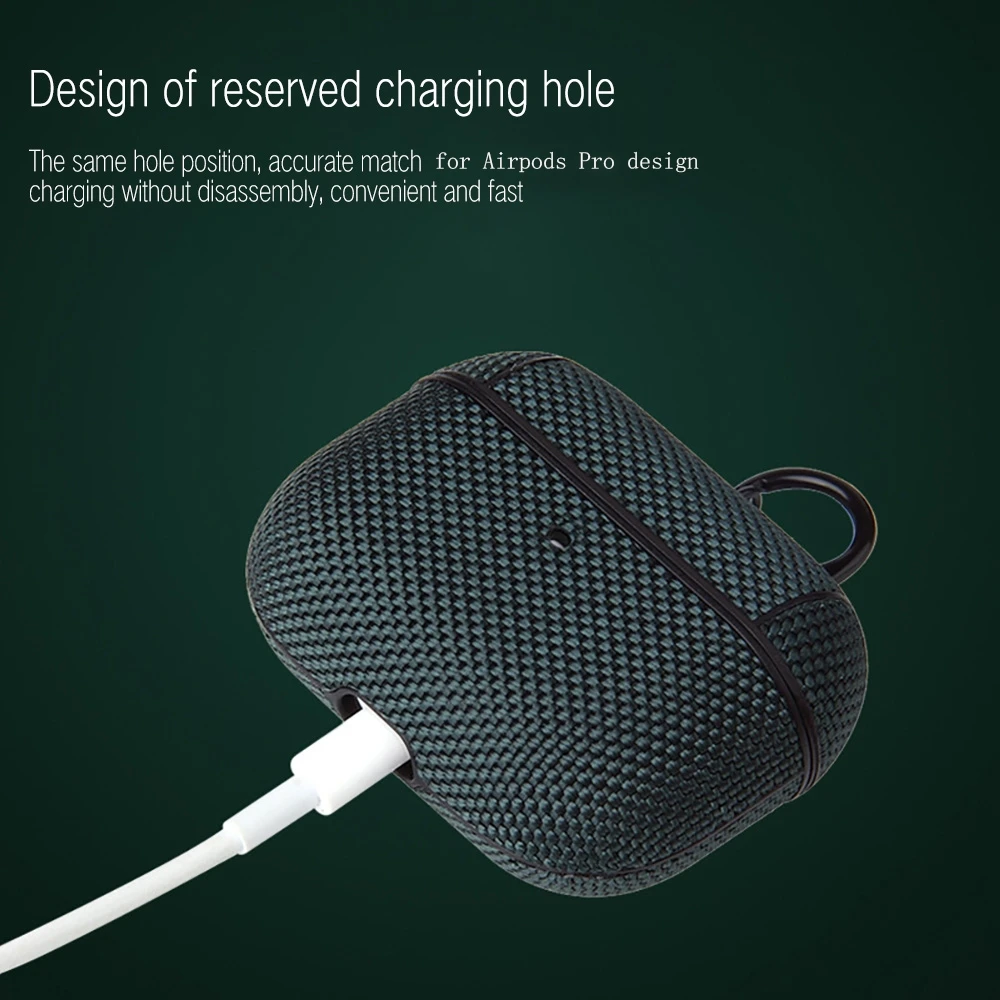 Case for Airpods Pro 2 nylon For AirPodsPro Textile Cloth Air pods 3 2 Airpod pro anti Fingerprints protector for Airpods pro 2