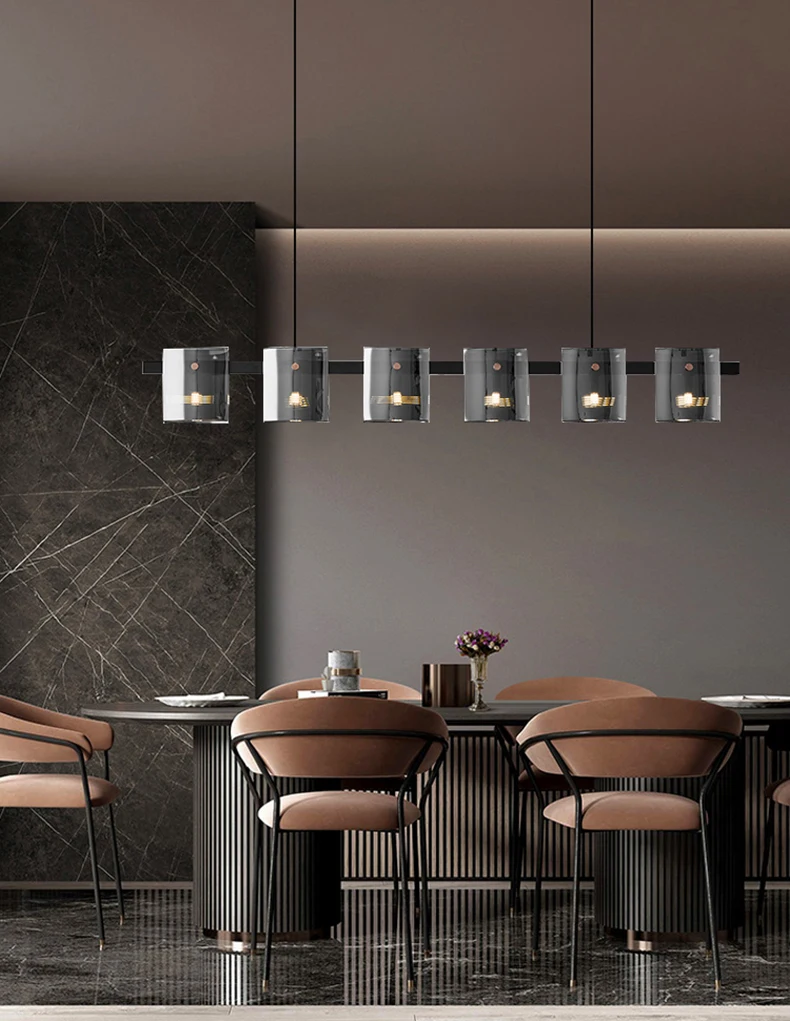 Pendant Light - Nordic Decor Glass Dining Room Ceiling Lamp