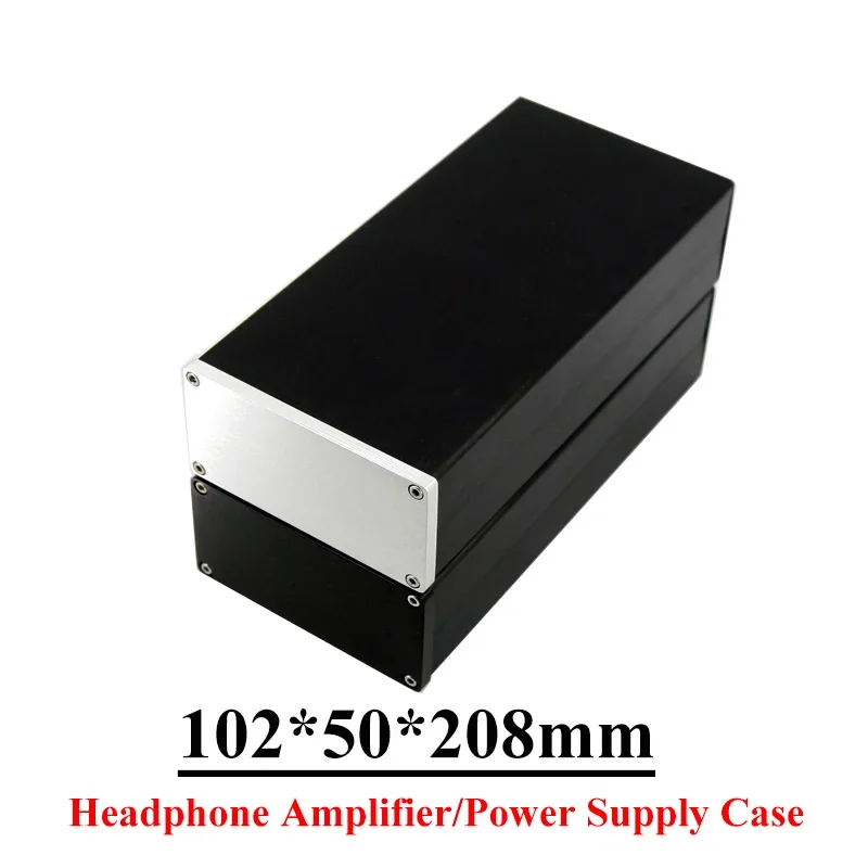 

Алюминиевый усилитель для наушников 102*50*208 мм