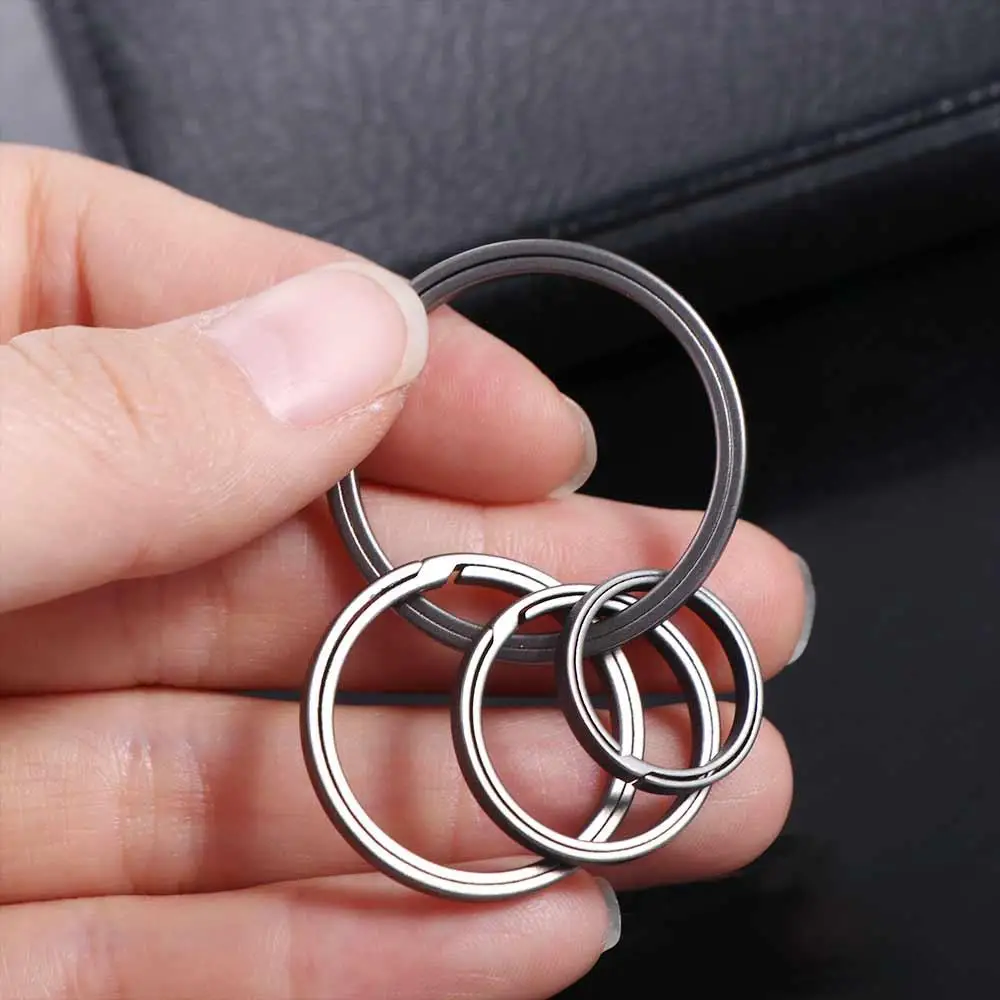 Keyring Can Be Opened Titanium Alloy Keychain Titanium Alloy Metal ...