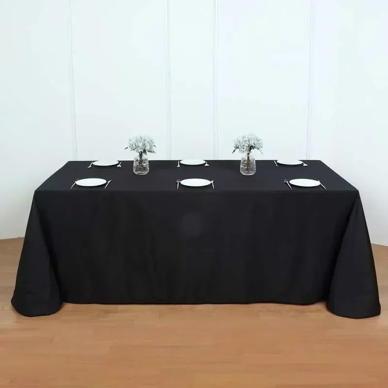 

2024 New Table cloth, tablecloth, pure cotton satin pattern, rectangular restaurant S